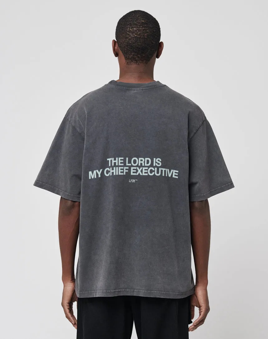 Chief Executive Tee sold by Live Fast Die Young product image thumbnail 2