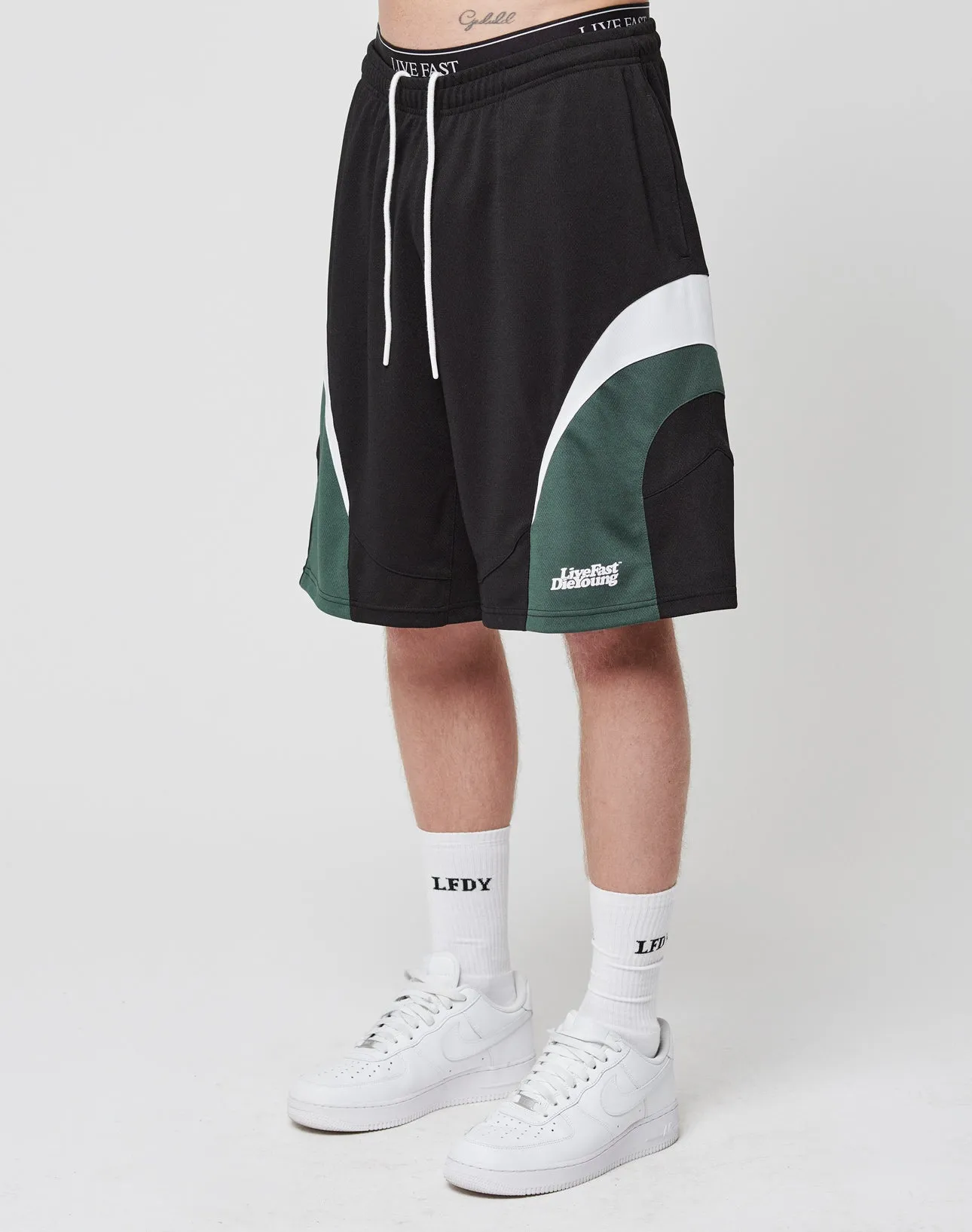Basic Trackshorts sold by Live Fast Die Young