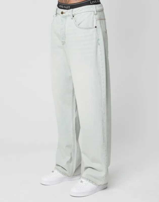 LFDY Baggy Denim sold by Live Fast Die Young