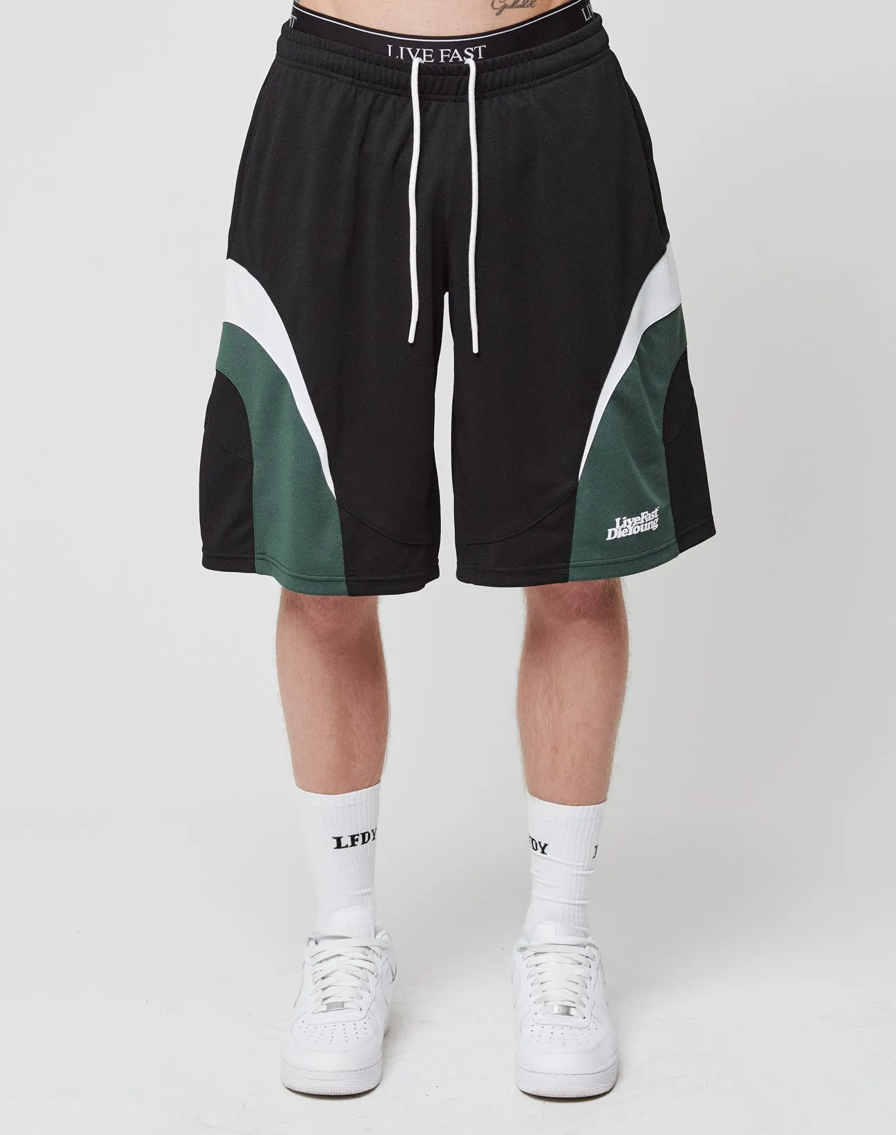 Basic Trackshorts sold by Live Fast Die Young product image thumbnail 3