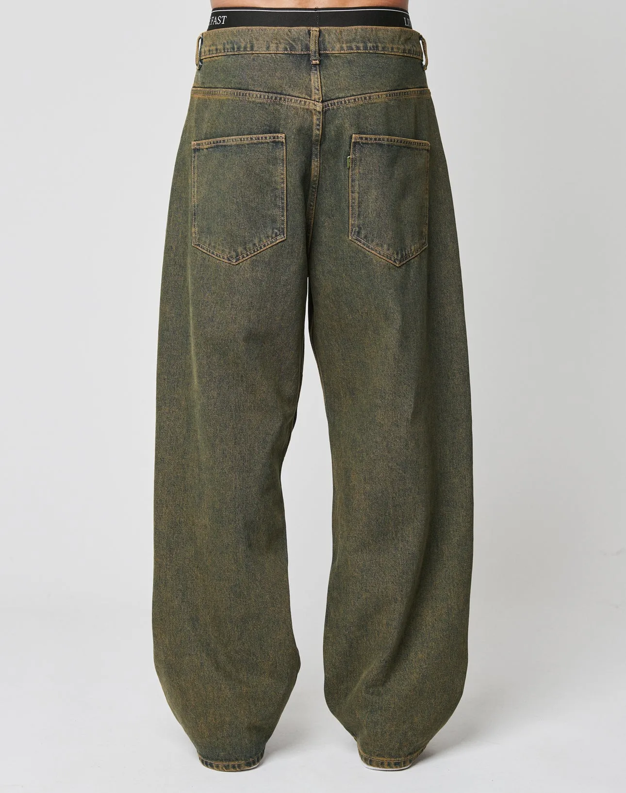 LFDY Baggy Denim sold by Live Fast Die Young product image thumbnail 5