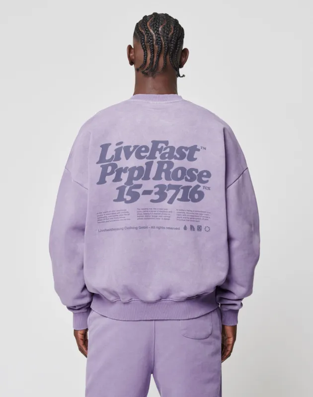 Basic Purple Sweater sold by Live Fast Die Young
