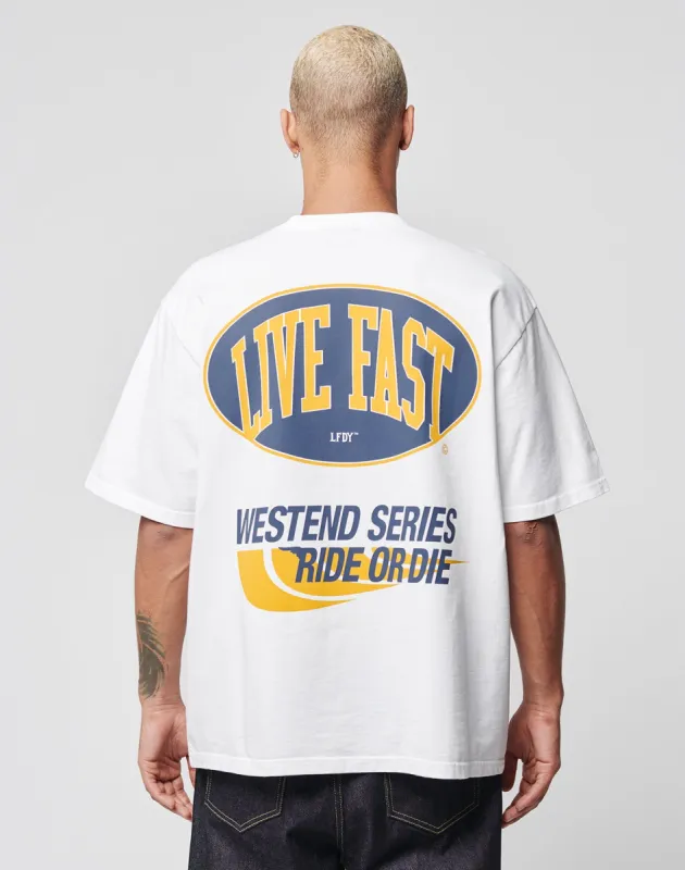 LFDY Westend Tee sold by Live Fast Die Young