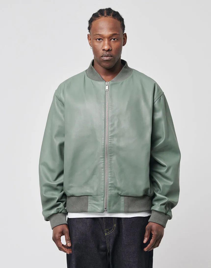 Live Fast Leather Bomber sold by Live Fast Die Young product image thumbnail 4