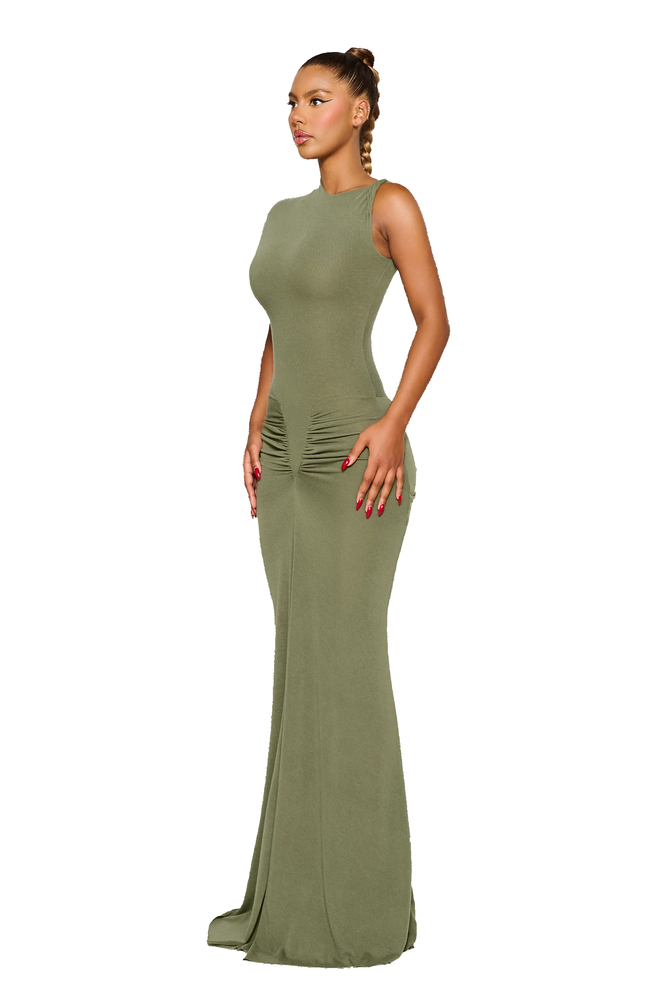Wale Dress - Lieutenant Green sold by CouCoo product image thumbnail 2
