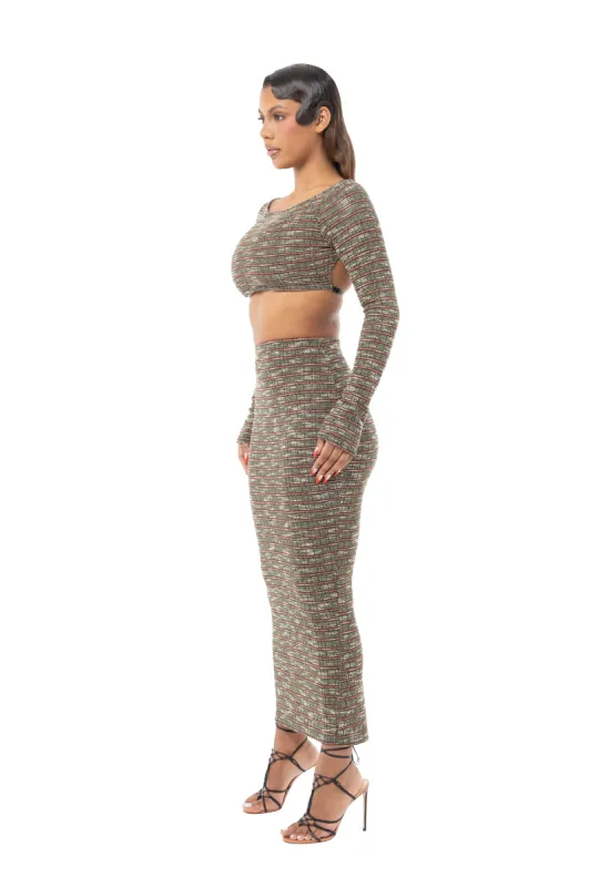 Two Piece Maxi Co-ord - Top sold by CouCoo