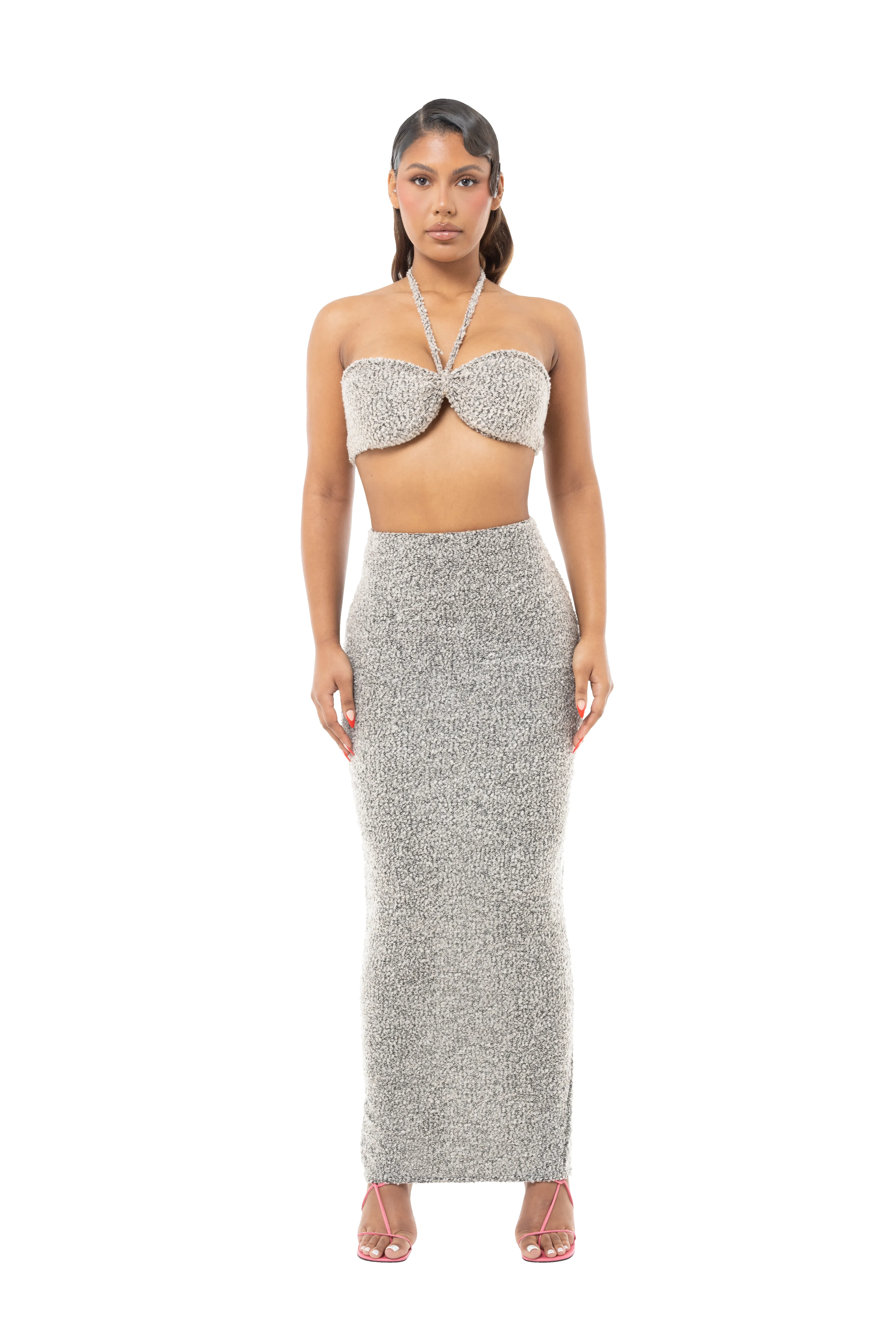 Two Piece Halter Maxi co-ord - Bottom sold by CouCoo product image thumbnail 2