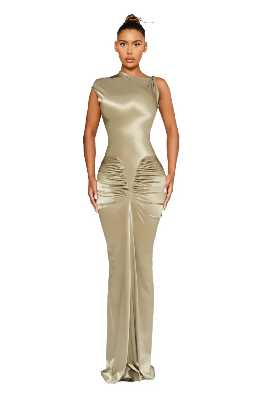 Wale Dress - Gold Tooth sold by CouCoo