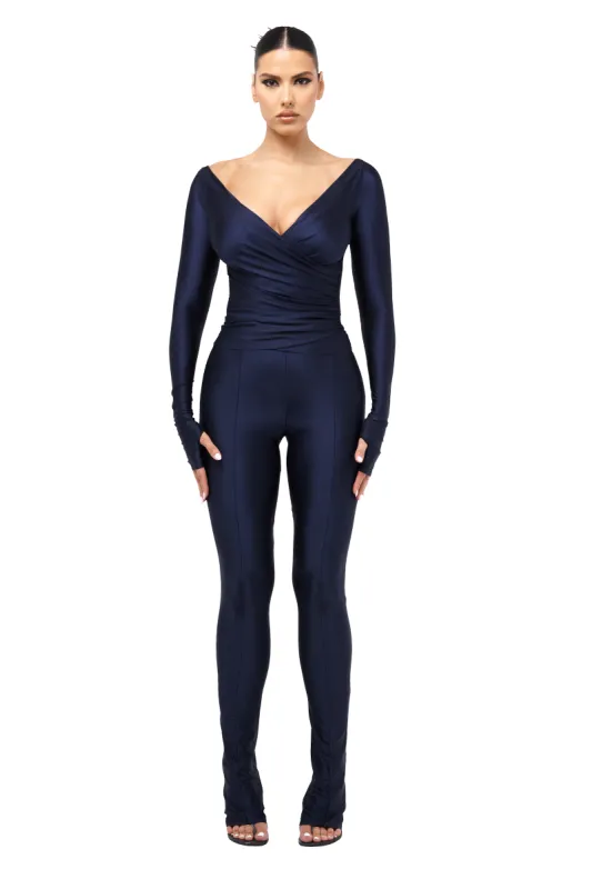 LANAI LONG-SLEEVED TOP - MIDNIGHT SKY sold by CouCoo