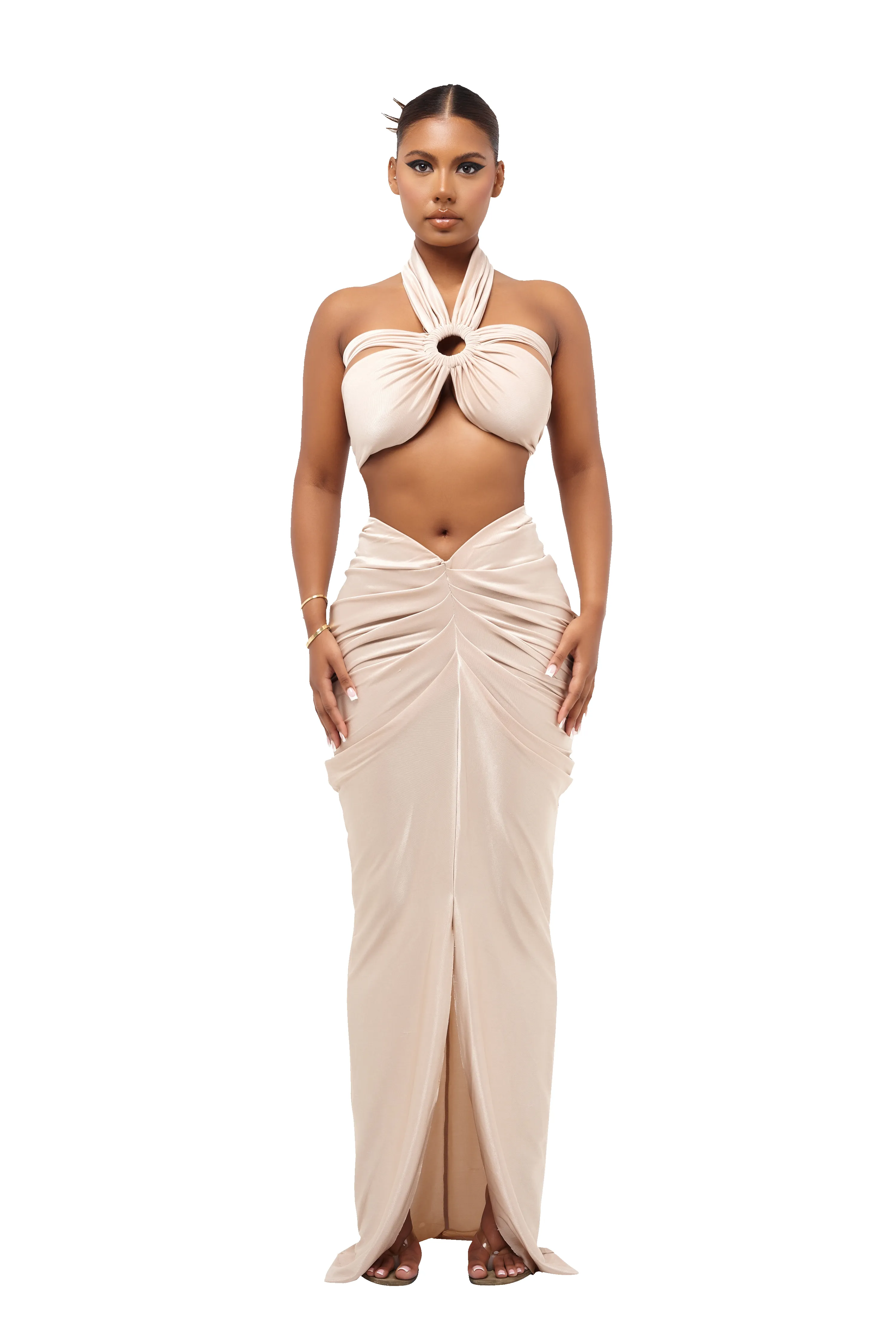 LAUCALA CROP - OYSTER sold by CouCoo product image thumbnail 2