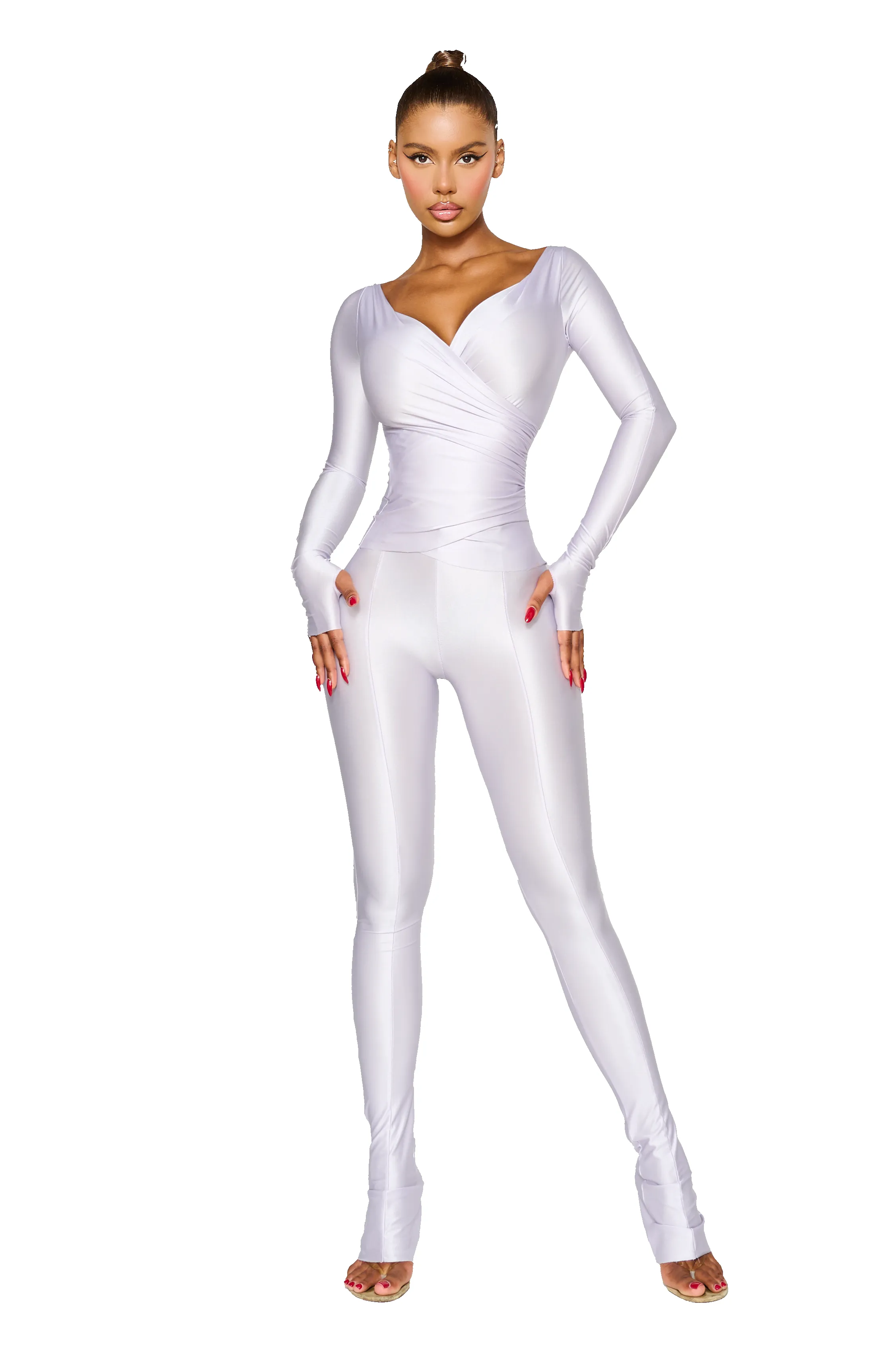 LANAI LONG-SLEEVED TOP - Lavender sold by CouCoo product image thumbnail 4