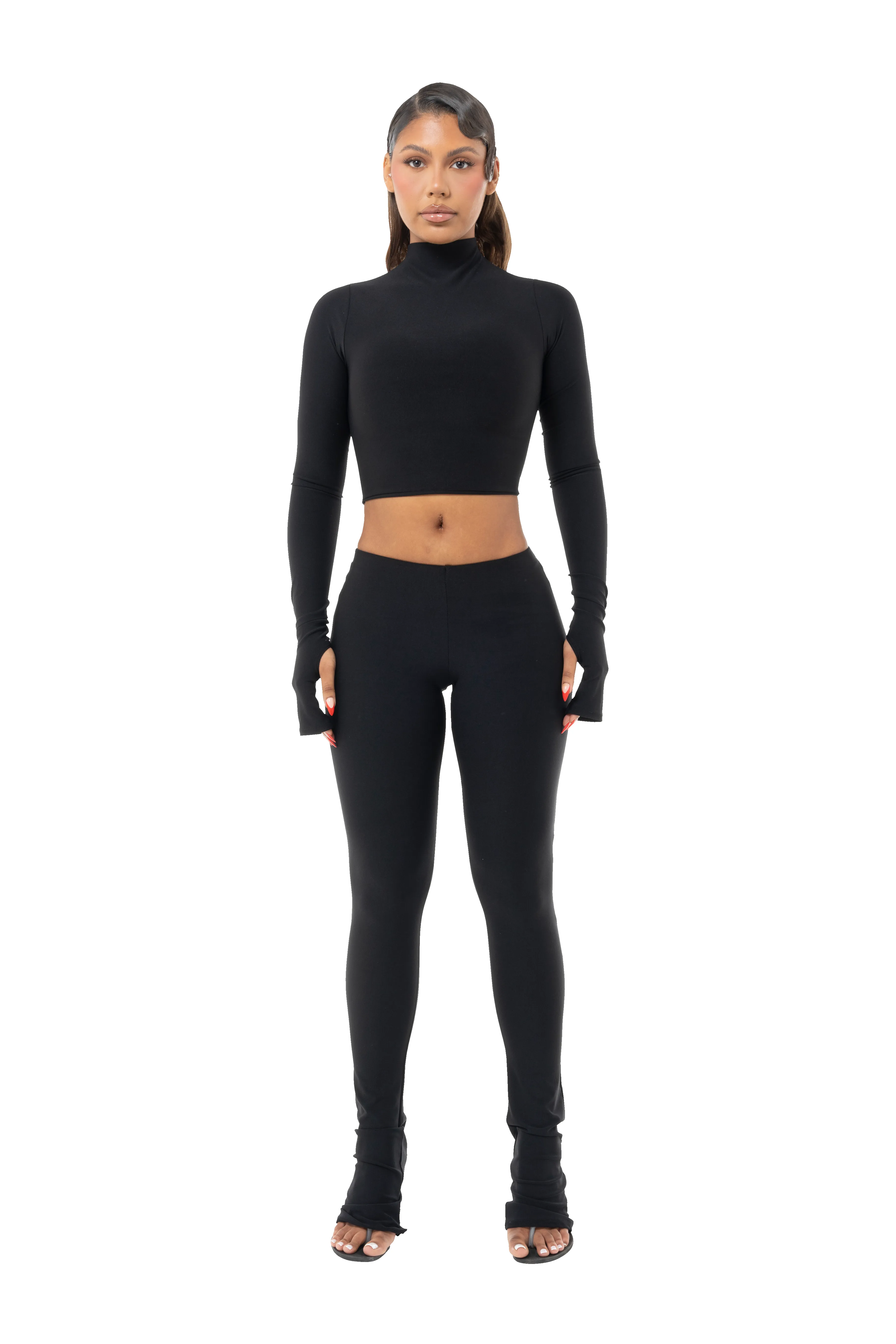 Not So Basic, Basic Low Rise Leggings sold by CouCoo product image thumbnail 2
