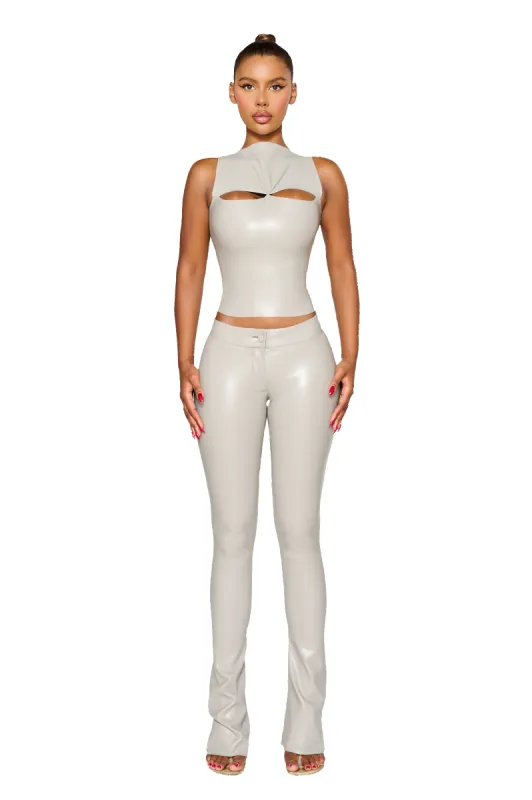 Aviles Trouser - Shark Fin sold by CouCoo