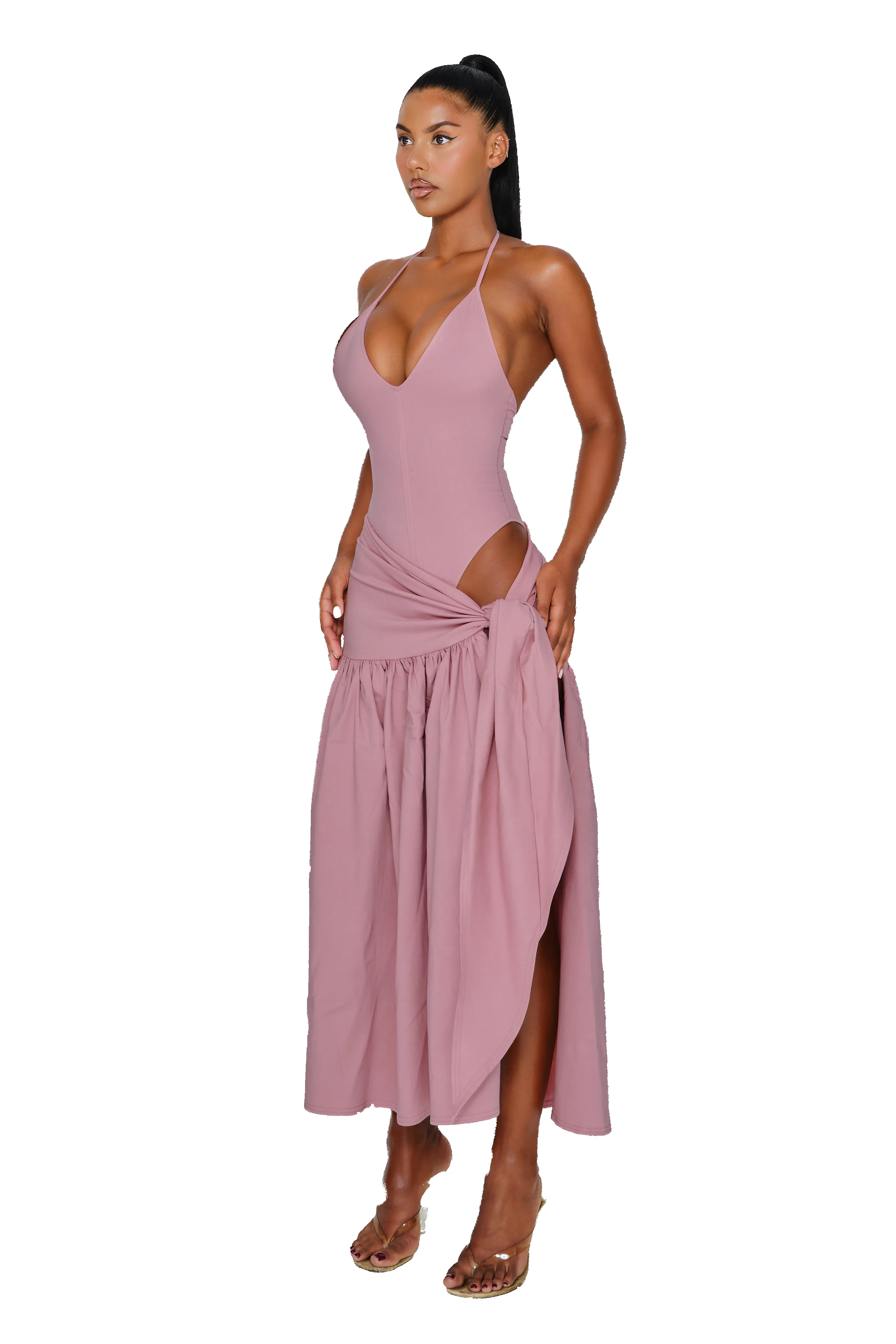 Atacama Dress - Chilled Rosé sold by CouCoo product image thumbnail 2