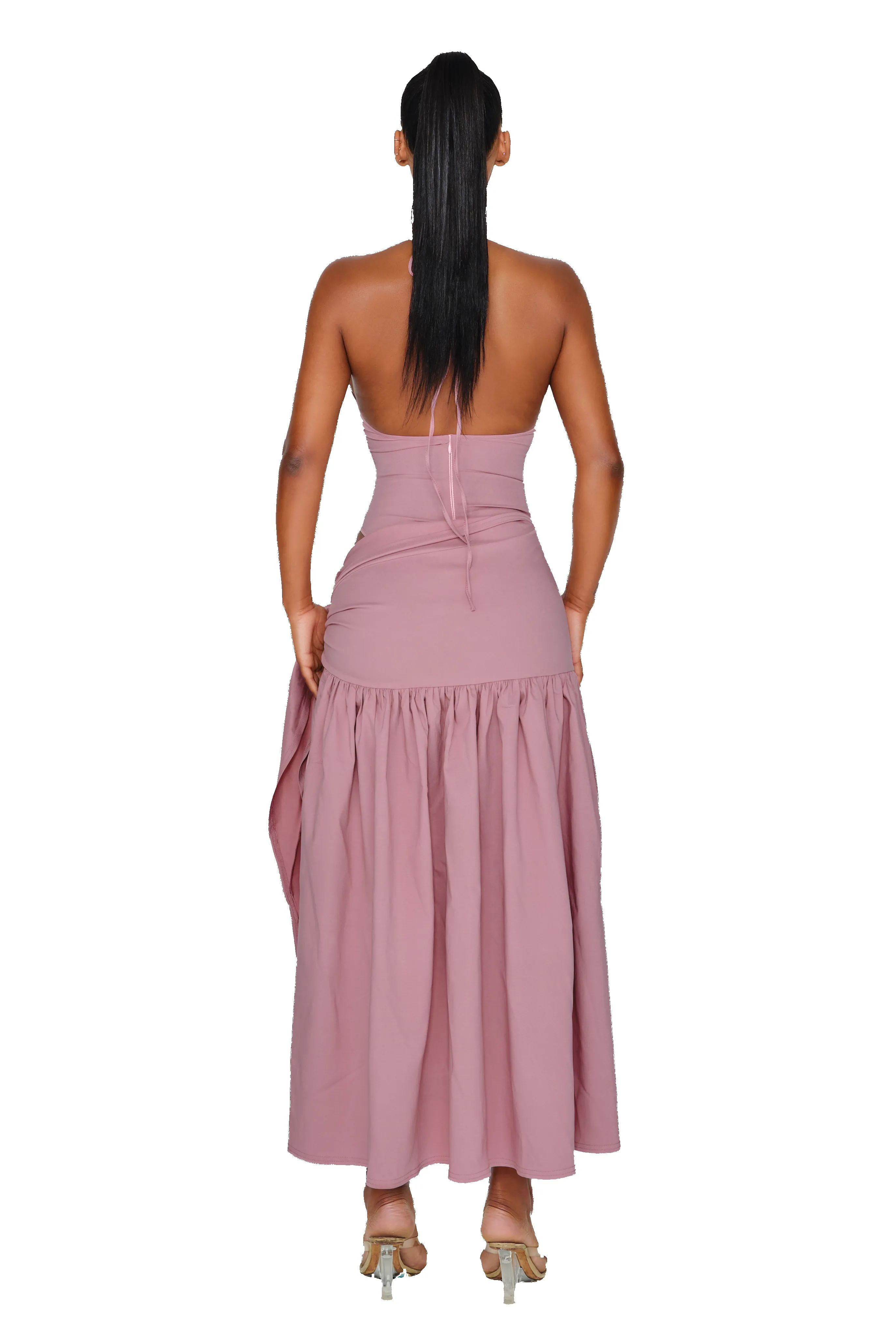 Atacama Dress - Chilled Rosé sold by CouCoo product image thumbnail 3