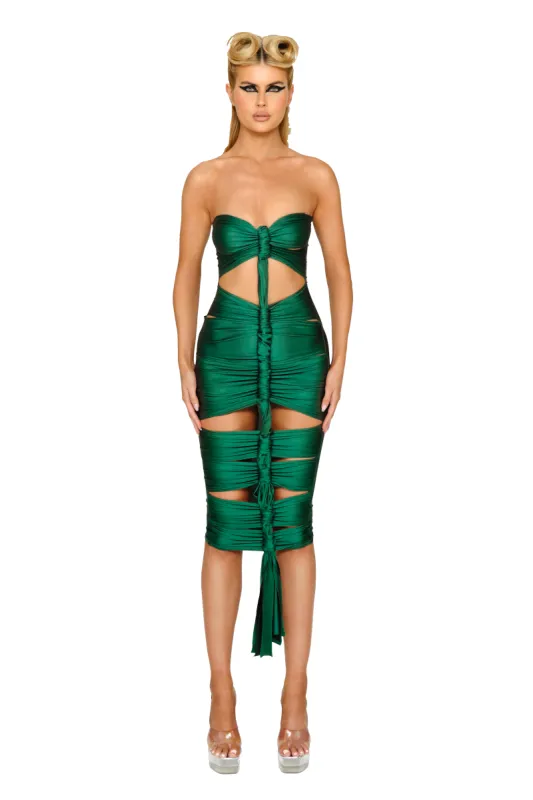 Raki Dress - Seaweed sold by CouCoo