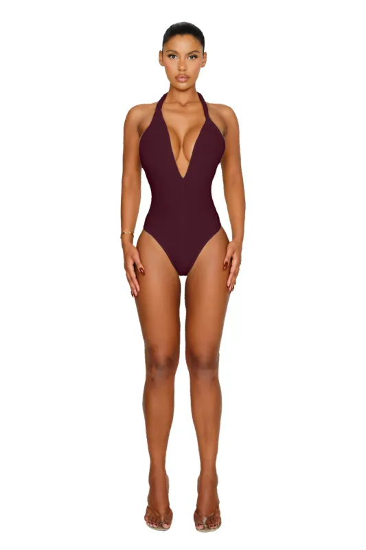 Ferlo Bodysuit - Malbec sold by CouCoo