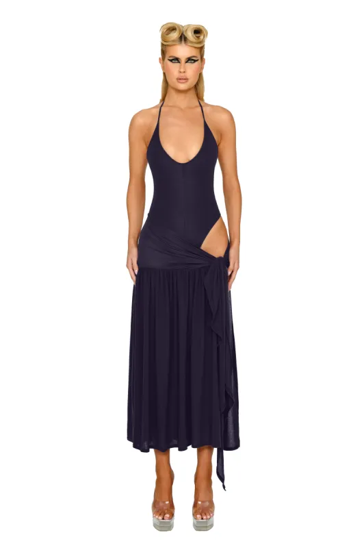 Atacama Knit Dress - Deep Space sold by CouCoo