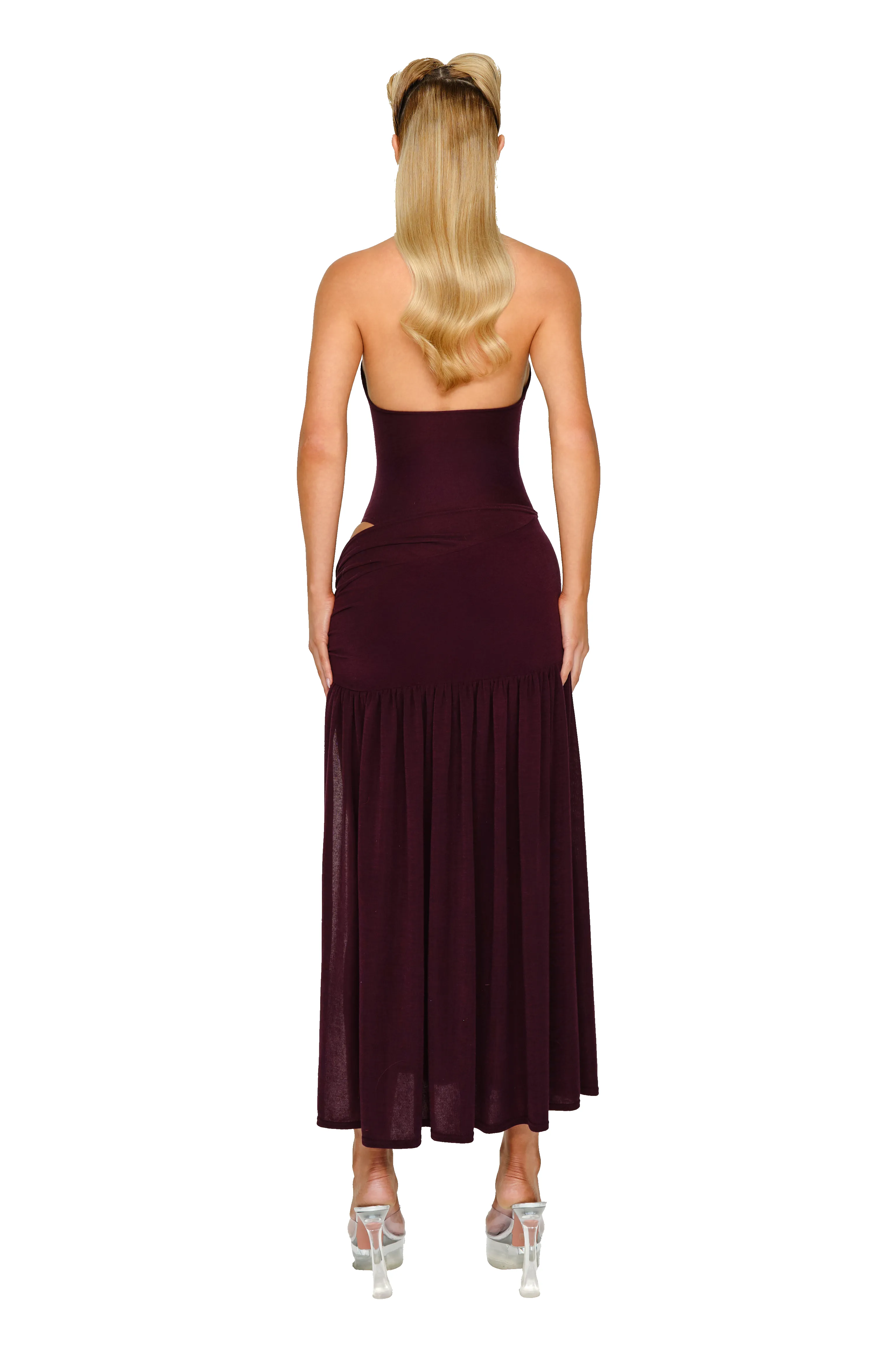 Atacama Knit Dress - Malbec sold by CouCoo product image thumbnail 3