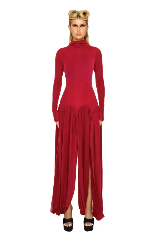 Parbat Dress - Cherry Juice sold by CouCoo