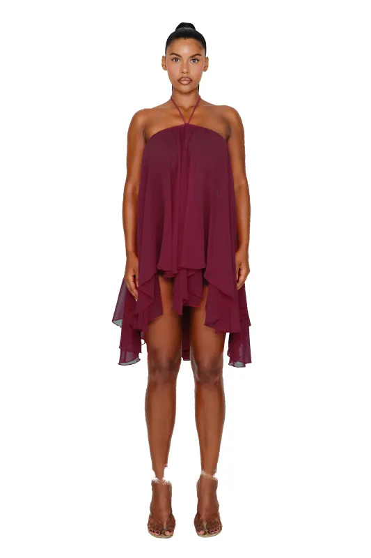 Thar Dress - Red Wine sold by CouCoo