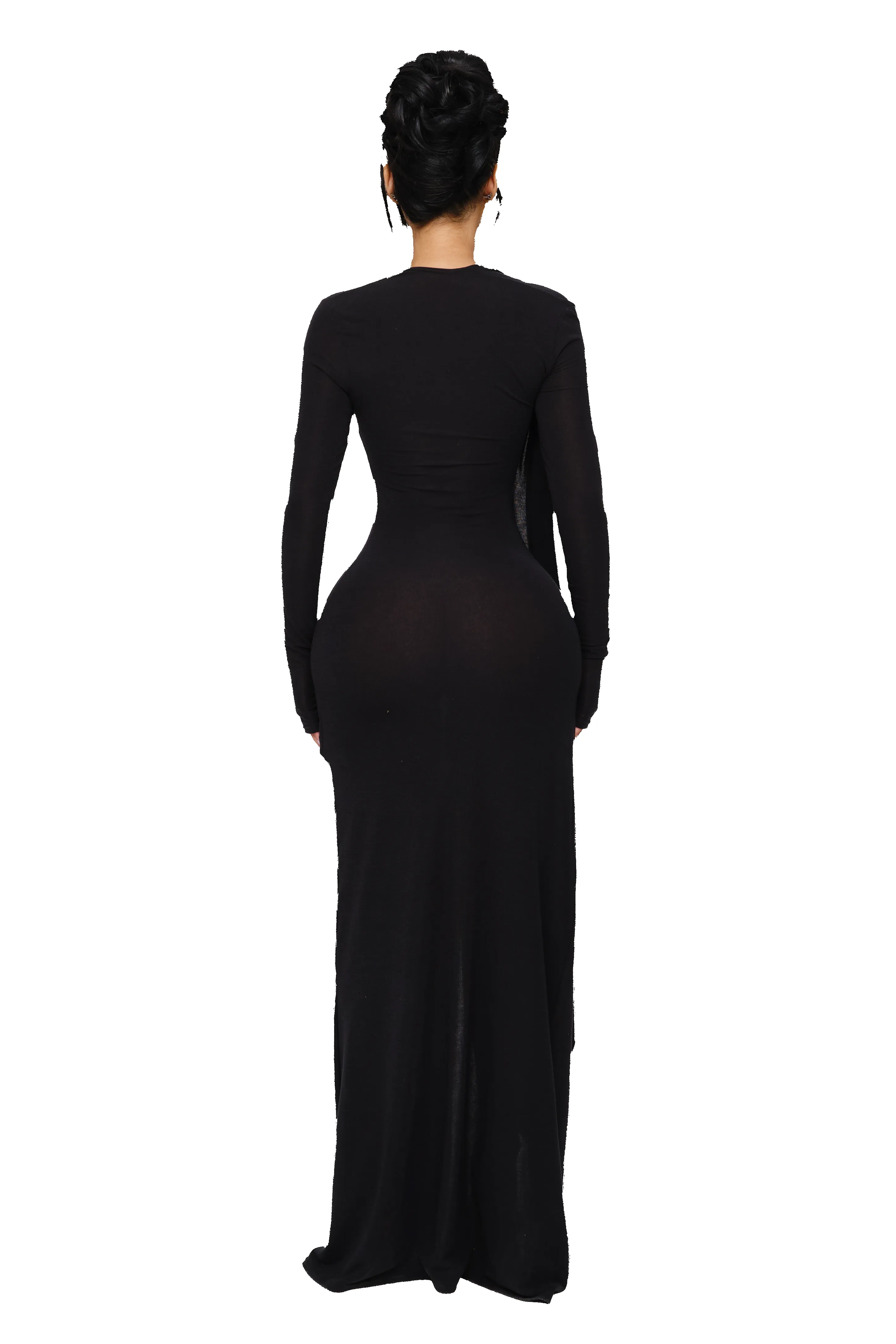Zyne Knit Dress - Blackout sold by CouCoo product image thumbnail 2