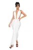 Dionè Halter Midi Dress - Ice Milk sold by CouCoo