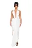 Dionè Halter Midi Dress - Ice Milk sold by CouCoo
