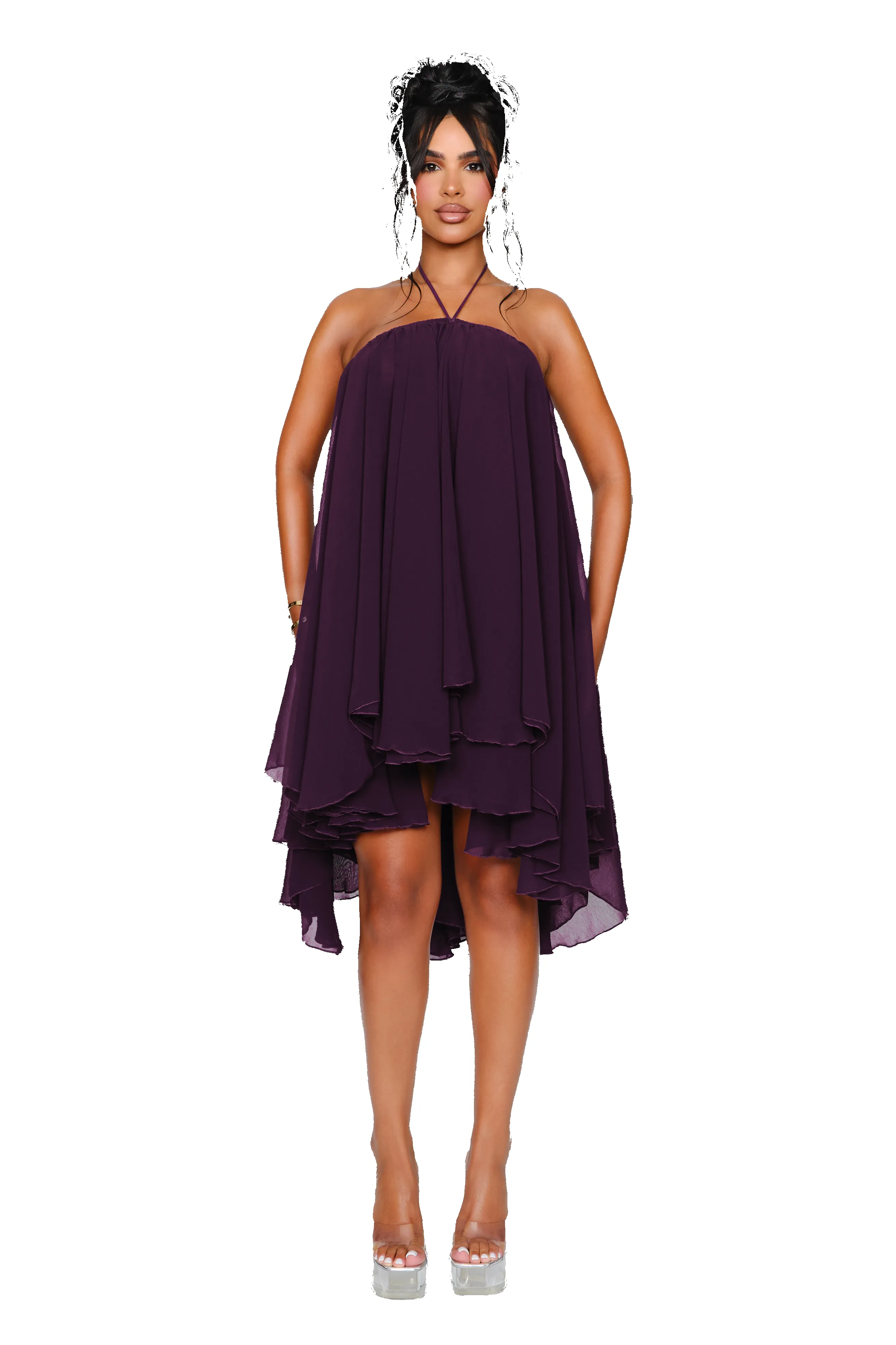 Thar Dress - Mulberry sold by CouCoo