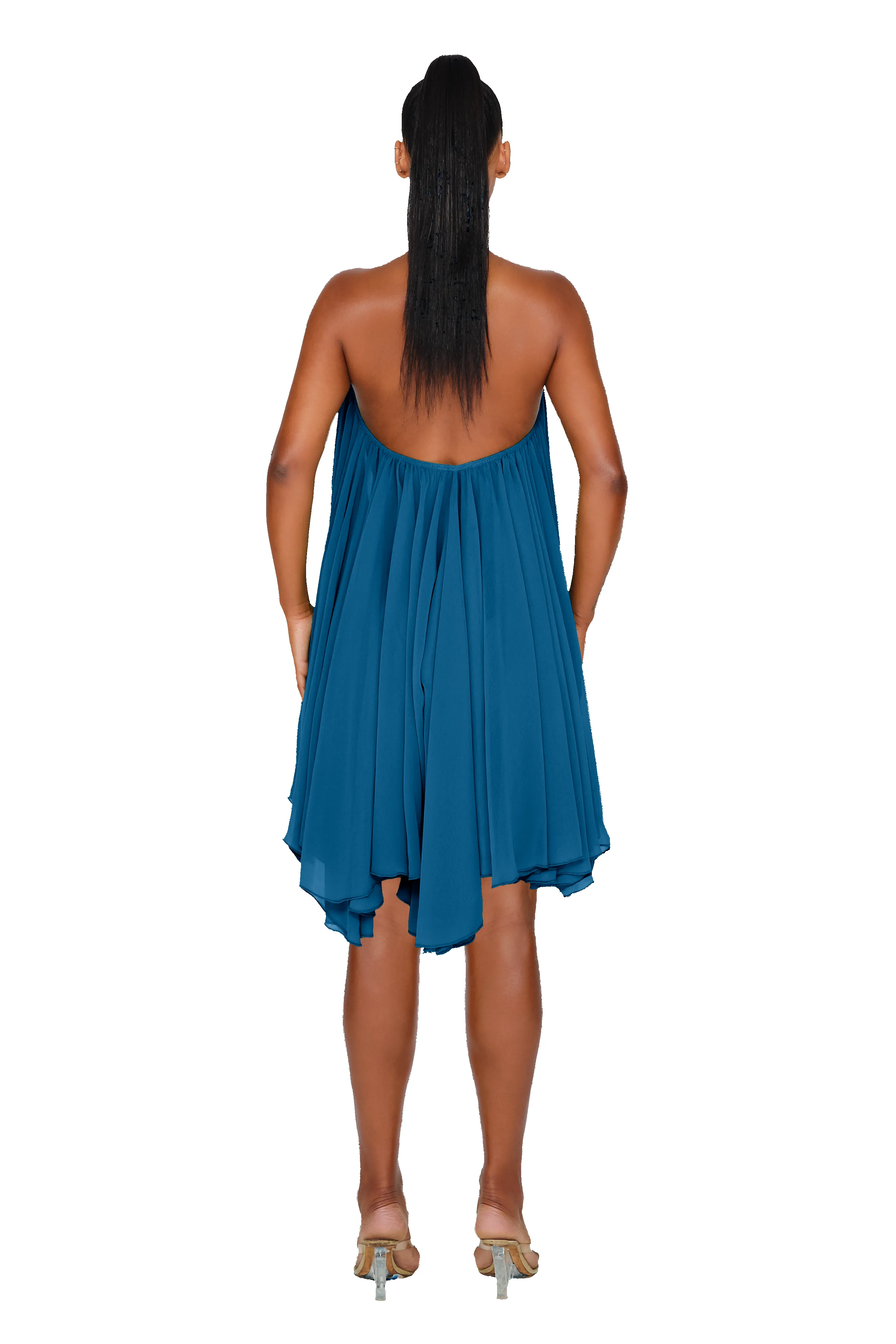 Thar Dress - Ocean Slate sold by CouCoo product image thumbnail 3