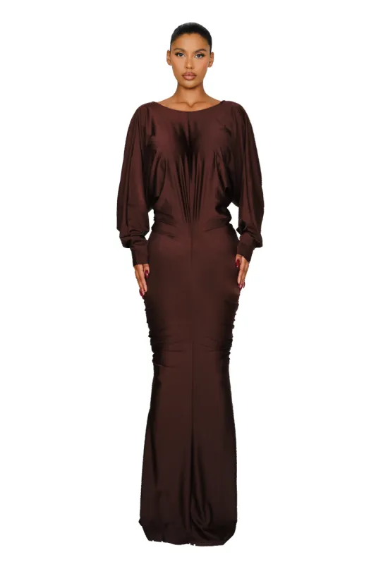 Guban Dress - Chocolate sold by CouCoo