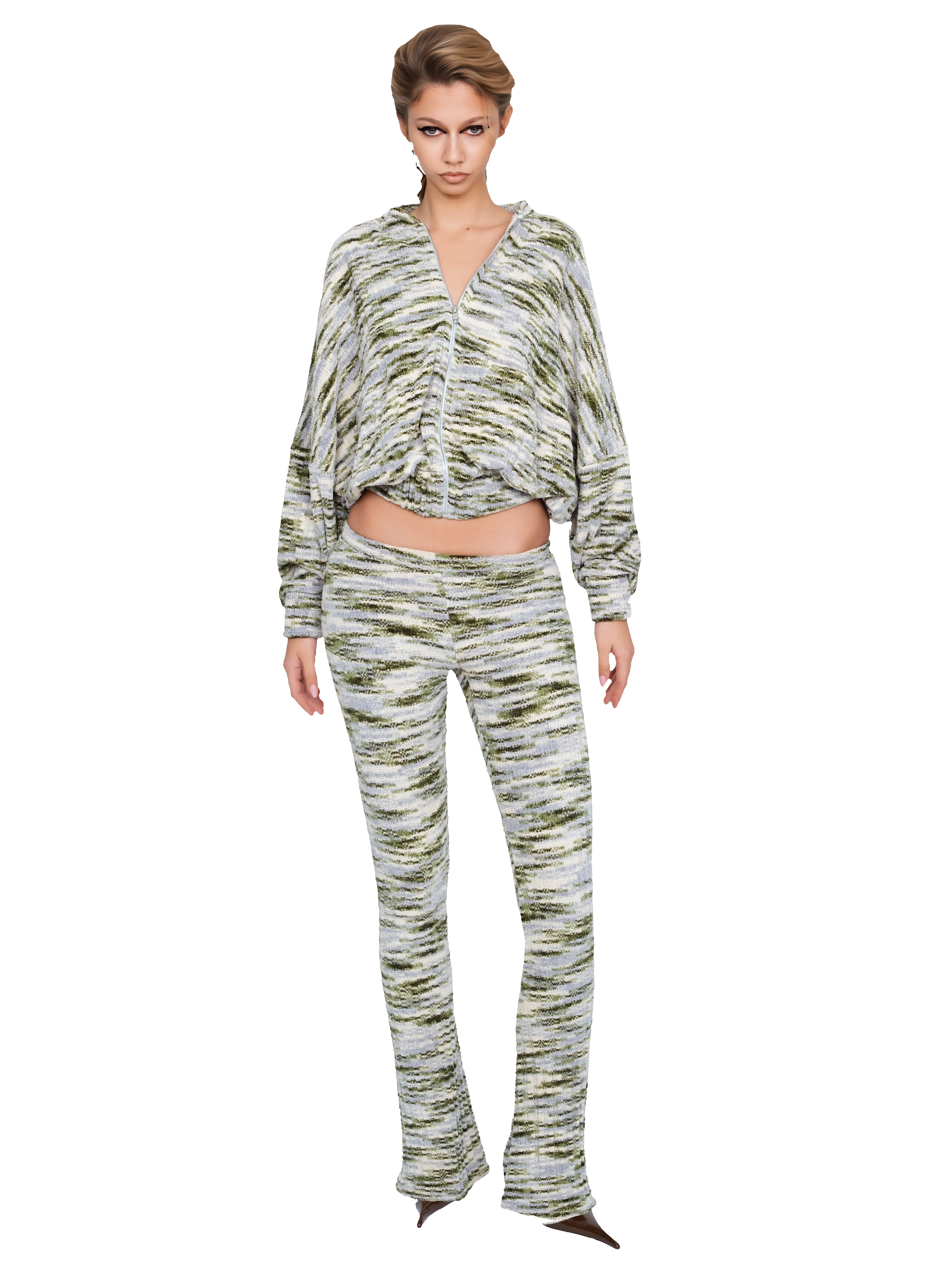 Dola Zip Bomber - Moss Strata sold by CouCoo product image thumbnail 4