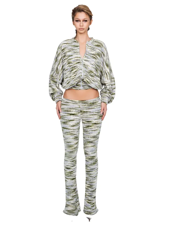 Dola Zip Bomber - Moss Strata sold by CouCoo