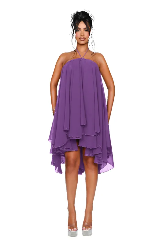 Thar Dress - Ultraviolet made by CouCoo