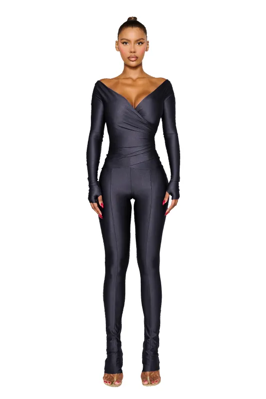 LANAI LONG-SLEEVED TOP - Deep Space made by CouCoo