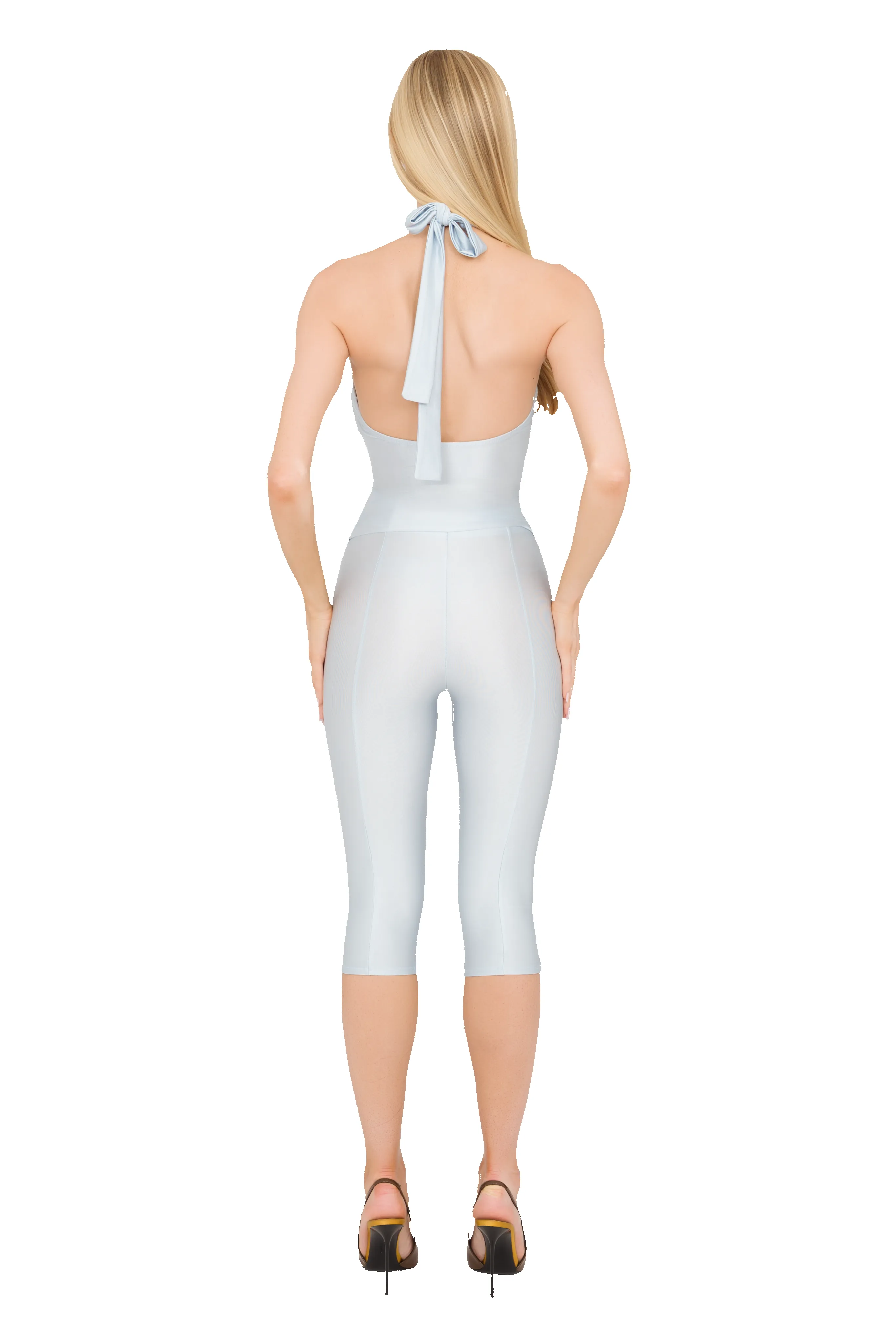 Lanai Halter Top - Ice Veil sold by CouCoo product image thumbnail 3