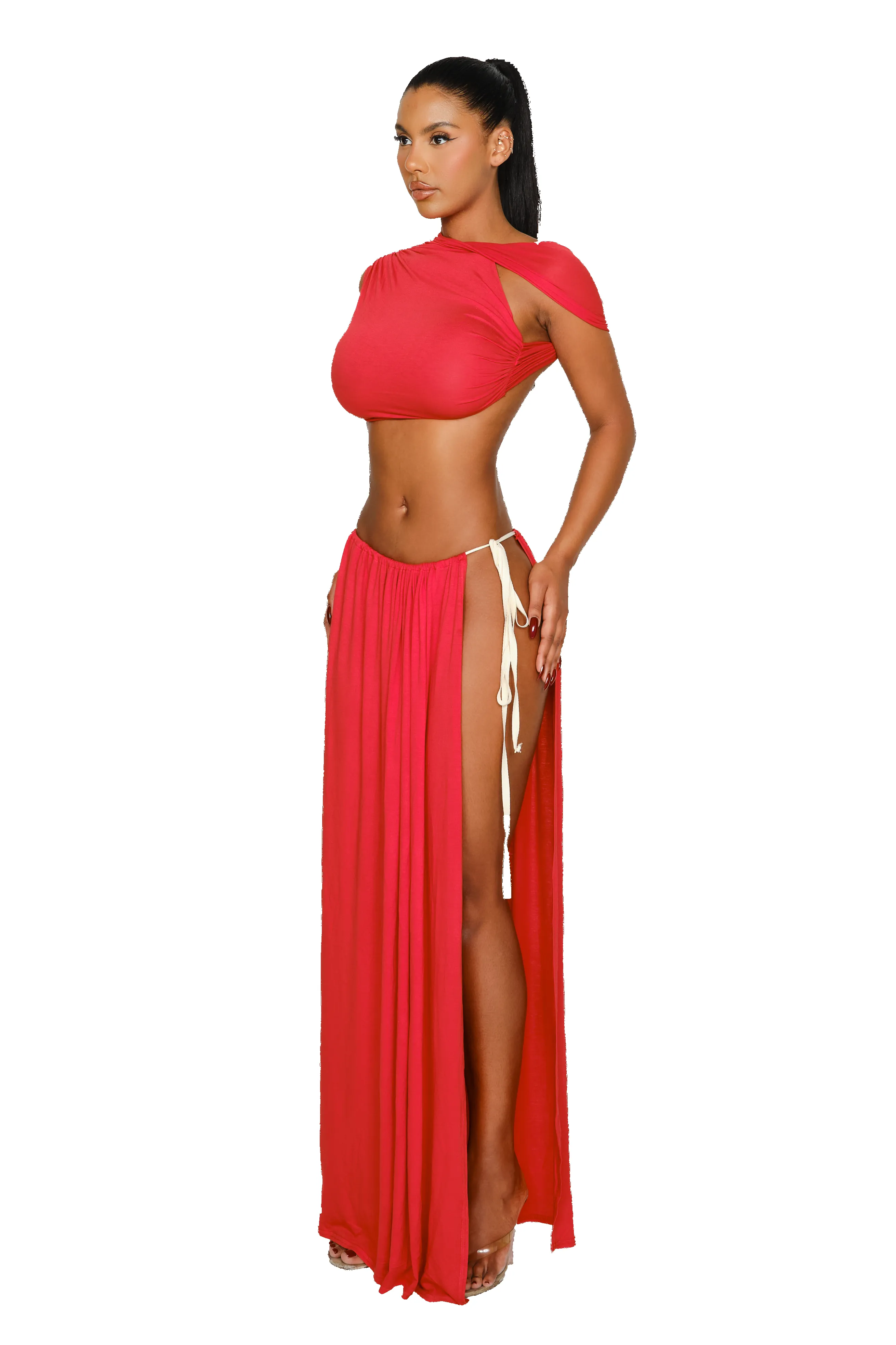 Caroni Dress - Red Alert sold by CouCoo product image thumbnail 2