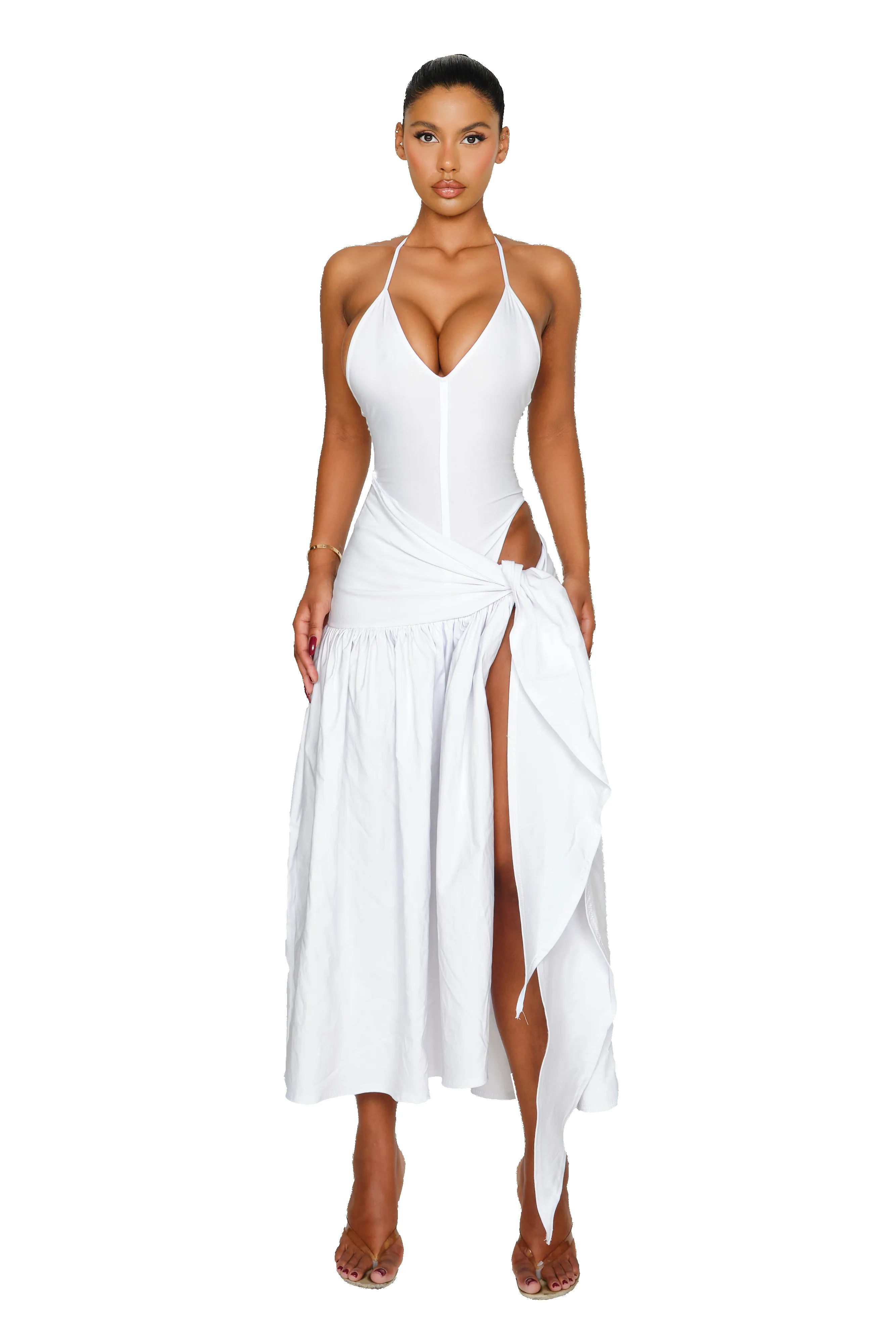 Atacama Dress - Crushed Ice sold by CouCoo