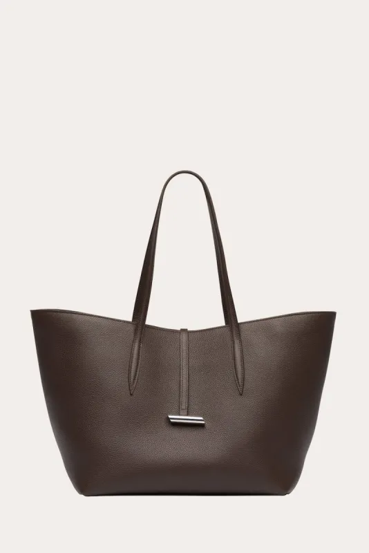 Penne Tote Dark Brown sold by Little Liffner