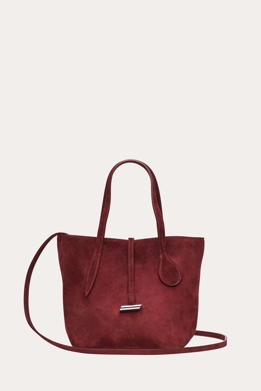 Sprout Tote Mini Barolo Suede sold by Little Liffner