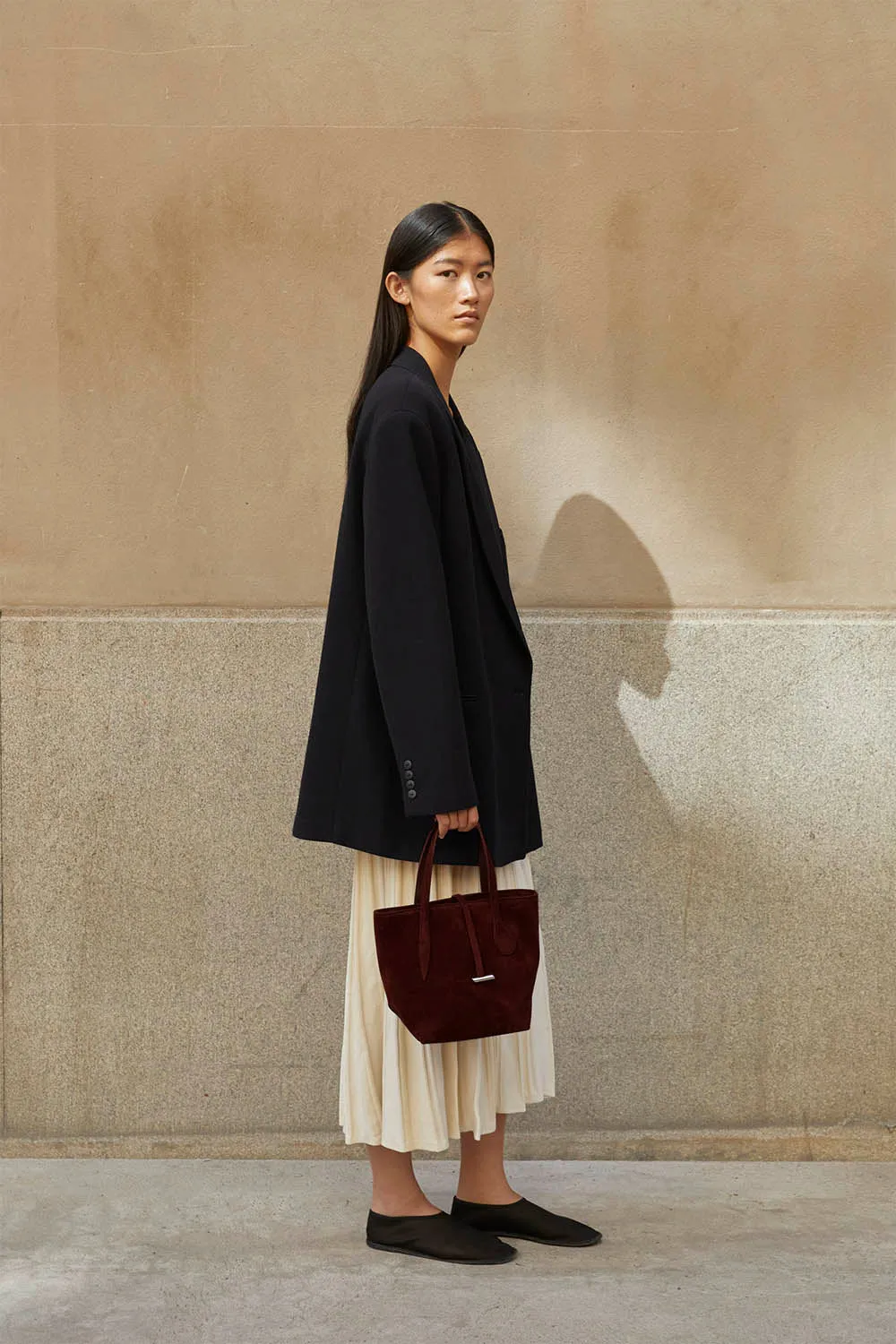 Sprout Tote Mini Barolo Suede sold by Little Liffner product image thumbnail 2