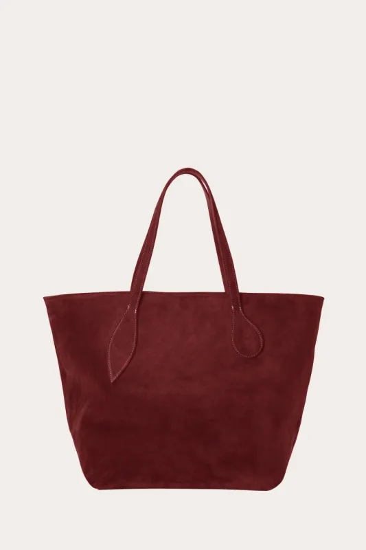 Sprout Tote Barolo Suede sold by Little Liffner