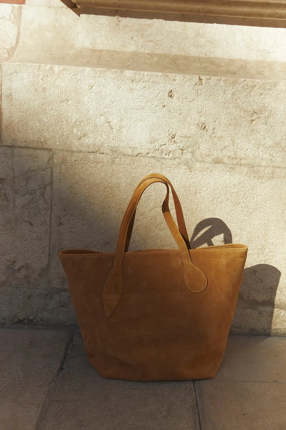 Sprout Tote Rhum Suede sold by Little Liffner product image thumbnail 4