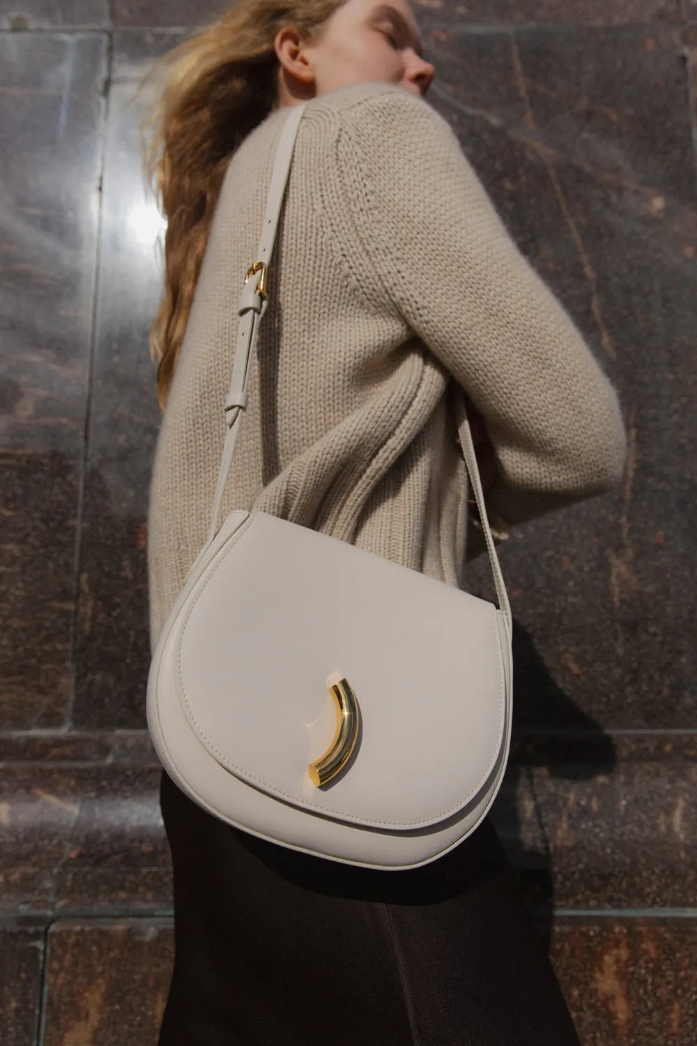 Maccheroni Saddle Bag Marble sold by Little Liffner product image thumbnail 3