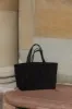 Mega Sprout Tote Black Suede sold by Little Liffner