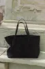 Mega Sprout Tote Black Suede sold by Little Liffner
