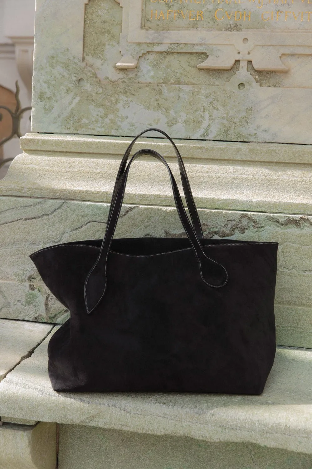 Mega Sprout Tote Black Suede sold by Little Liffner product image thumbnail 2