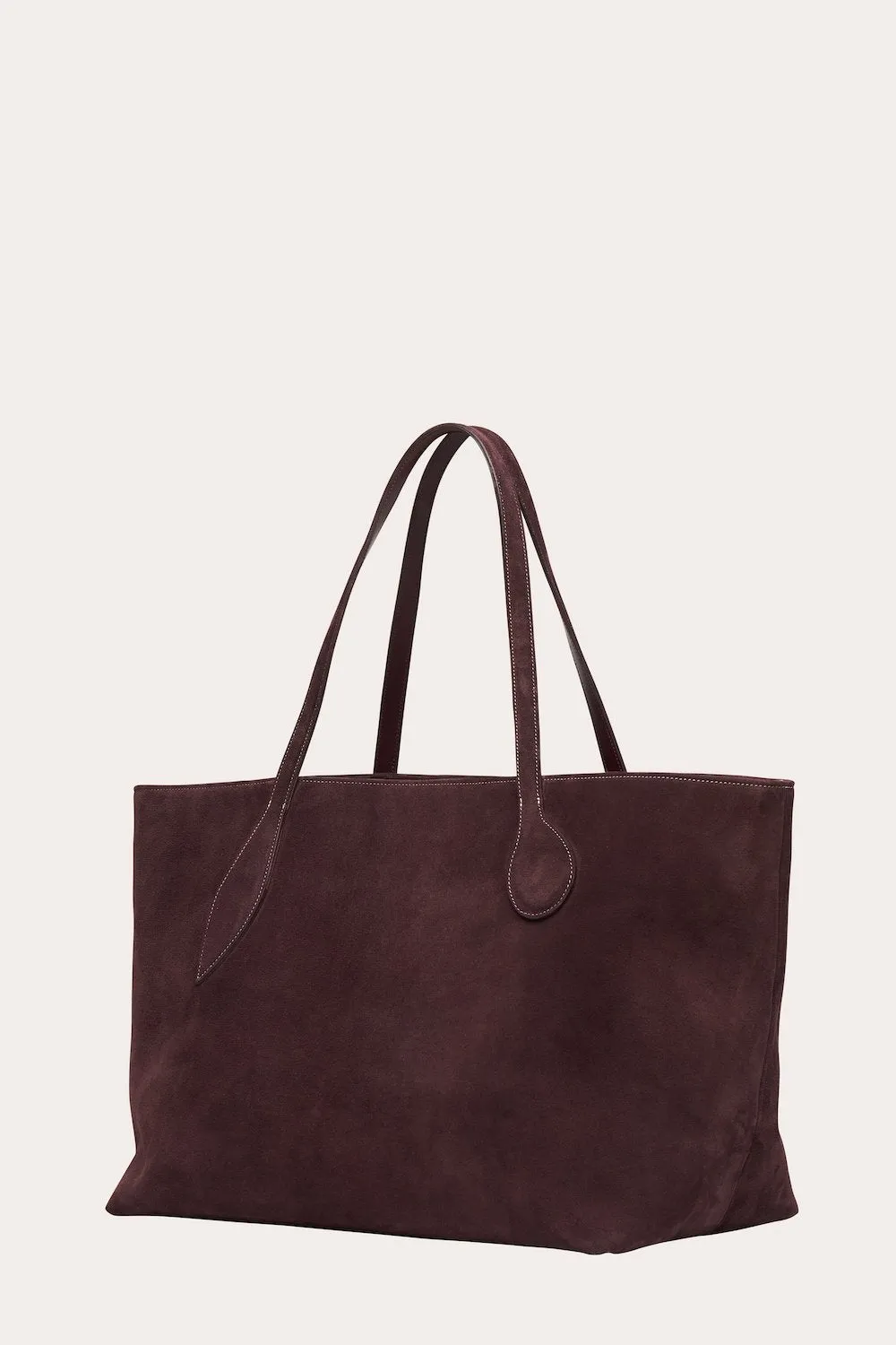 Mega Sprout Tote Amarone Suede sold by Little Liffner product image thumbnail 3