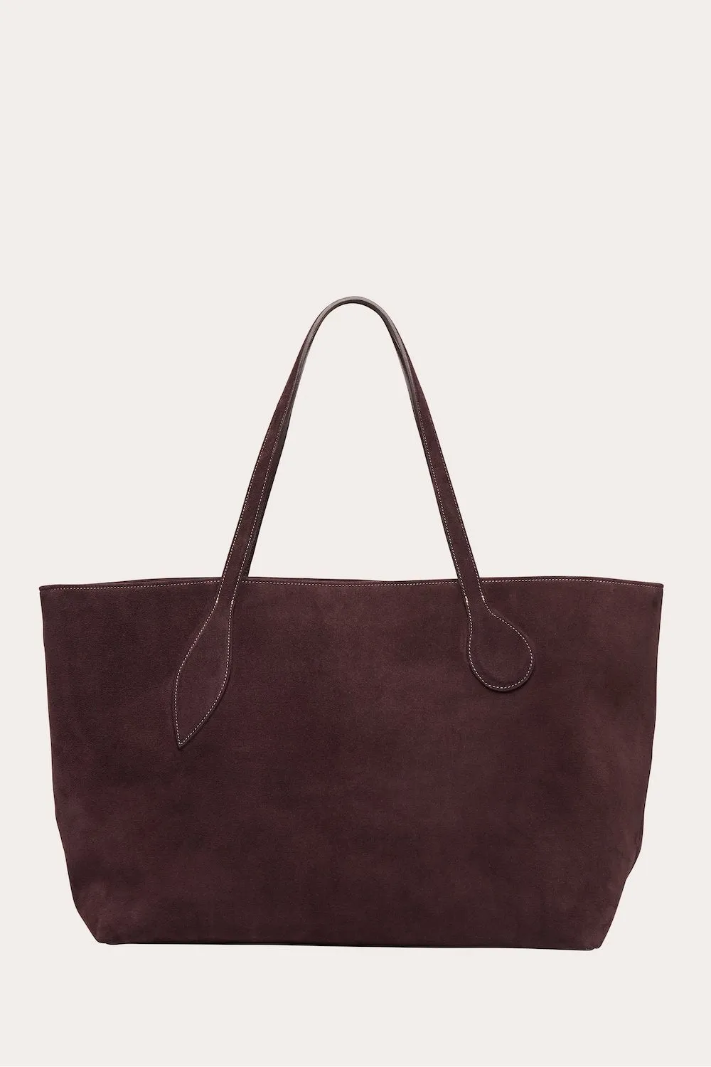 Mega Sprout Tote Amarone Suede sold by Little Liffner