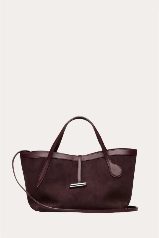 Petite Penne Tote Suede Amarone - 20% OFF sold by Little Liffner